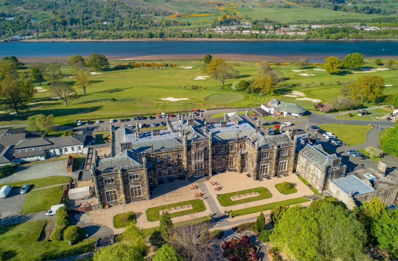 Mar Hall Golf & Spa Resort Bishopton (Renfrewshire) Exterior foto Aerial view of the hotel